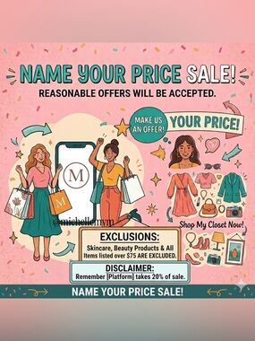 Name your price sale!